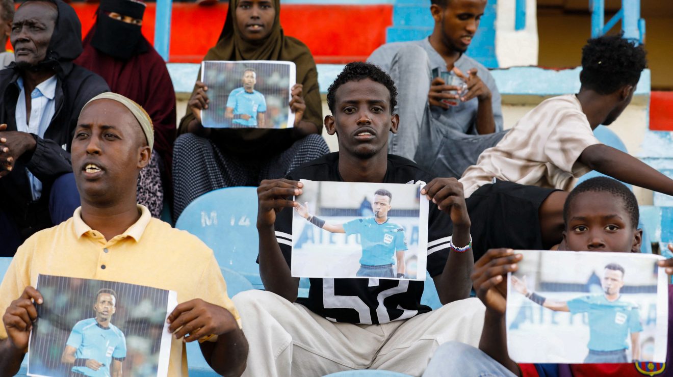 Somali referee returns home after being denied ent