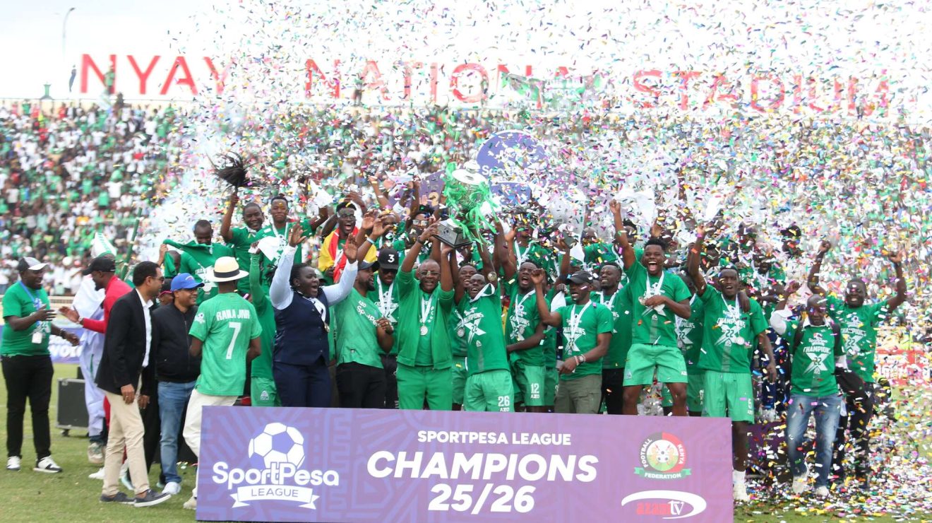 Mama Rasheed Gor NTV Kenya: Gor Mahia honour late patron Raila, present league trophy to ...