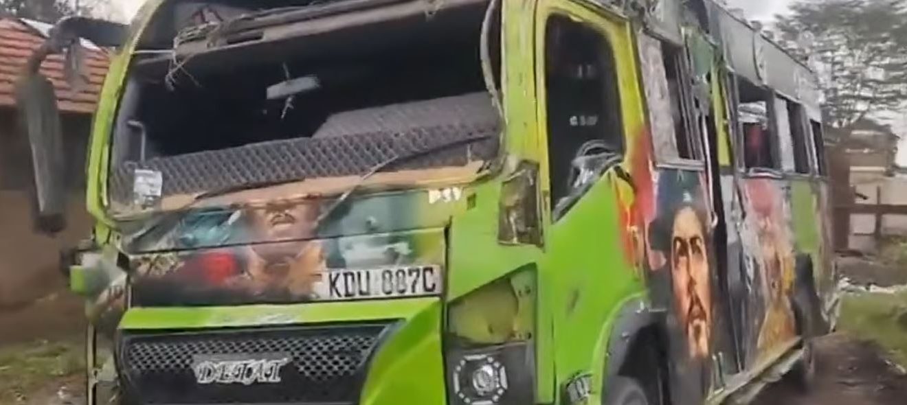 Risky matatu ‘nyoka nyoka’ stunt leaves five people dead in Nairobi crash