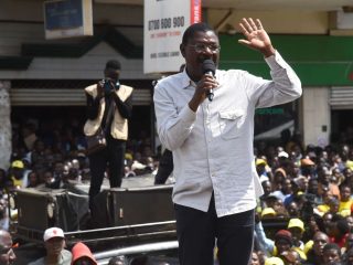 Wetang’ula accused of defying court order by campaigning for Ruto