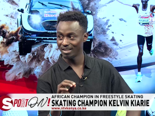 KENYA’S SKATING CHAMPION KEVIN KIARIE NARRATES HIS JOURNEY TO STARDOM AMID CHALLENGES | SPORT ON