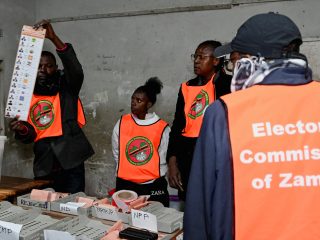 Zambia votes in election expected to favour incumbent Hichilema