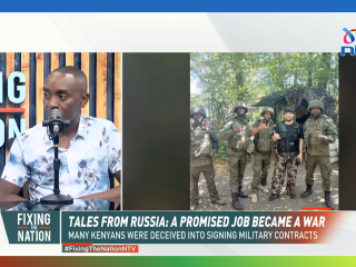 How I Survived The Russia-Ukraine War Front | Samuel Kariuki