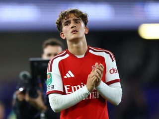 Arsenal’s 16-year-old Max Dowman scores twice as Gunners progress in League Cup