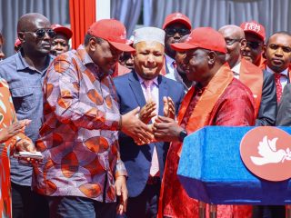 Uhuru hands over Jubilee Party leadership to Matiang’i