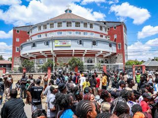 Youth take protest to church over viral bullying video