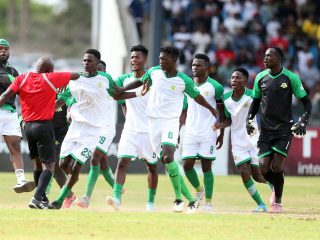 Pitch invasion ends Kariobangi Sharks-Mombasa United promotion play-off